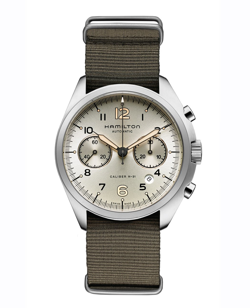 KHAKI PILOT PIONEER AUTO CHRONO OT Hamilton