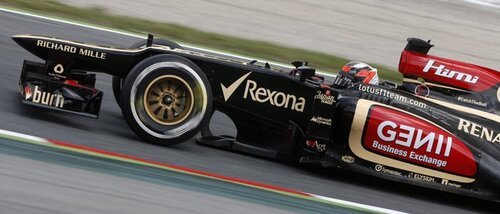 Логотип Richard Mille теперь можно увидеть на борту машины E21 Lotus F1