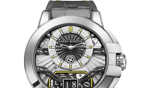 Звезда аукциона: часы Ocean Big Date Only Watch от Harry Winston