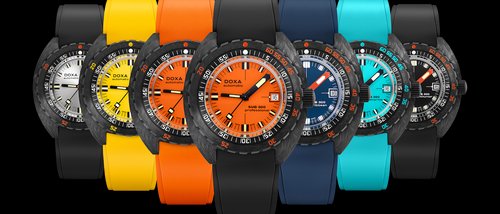 The Doxa SUB 300 carbon COSC в новых цветах