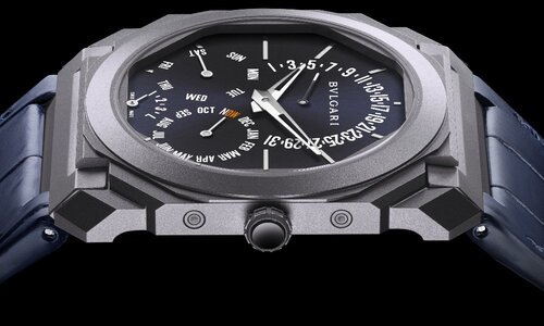 Bulgari: уникальные Octo Finissimo из тантала для Only Watch