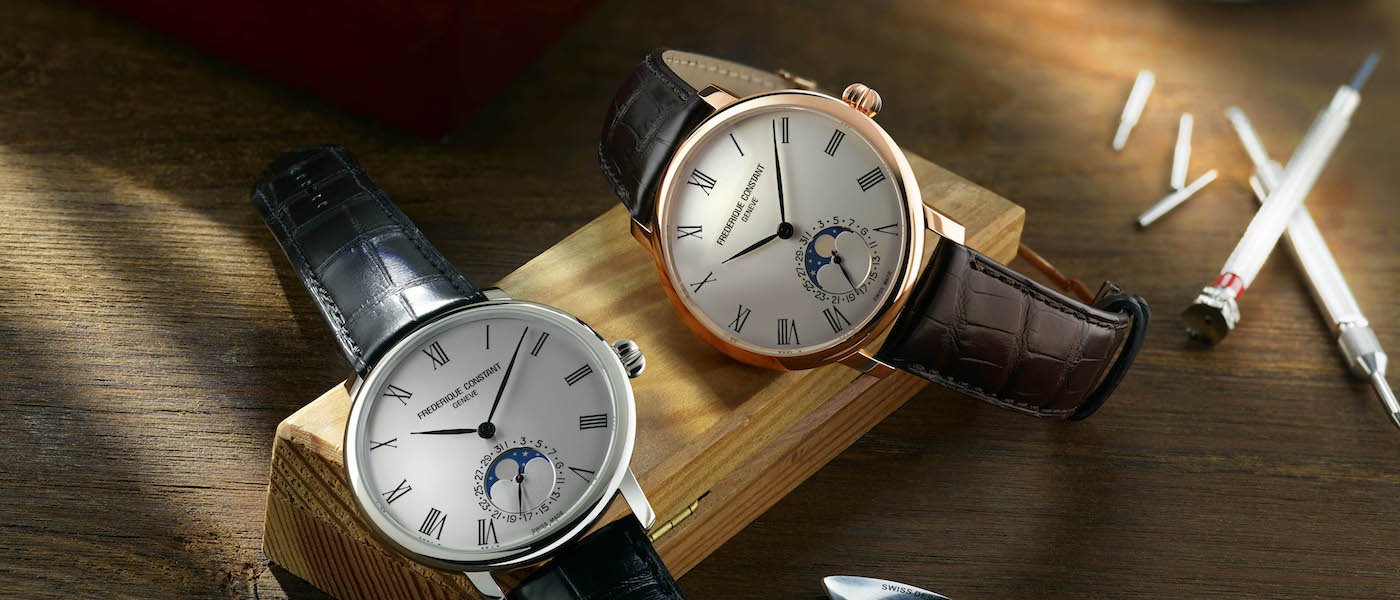 Неподвластные времени: в чем секрет часов Slimline Moonphase Manufacture от Frederique Constant?