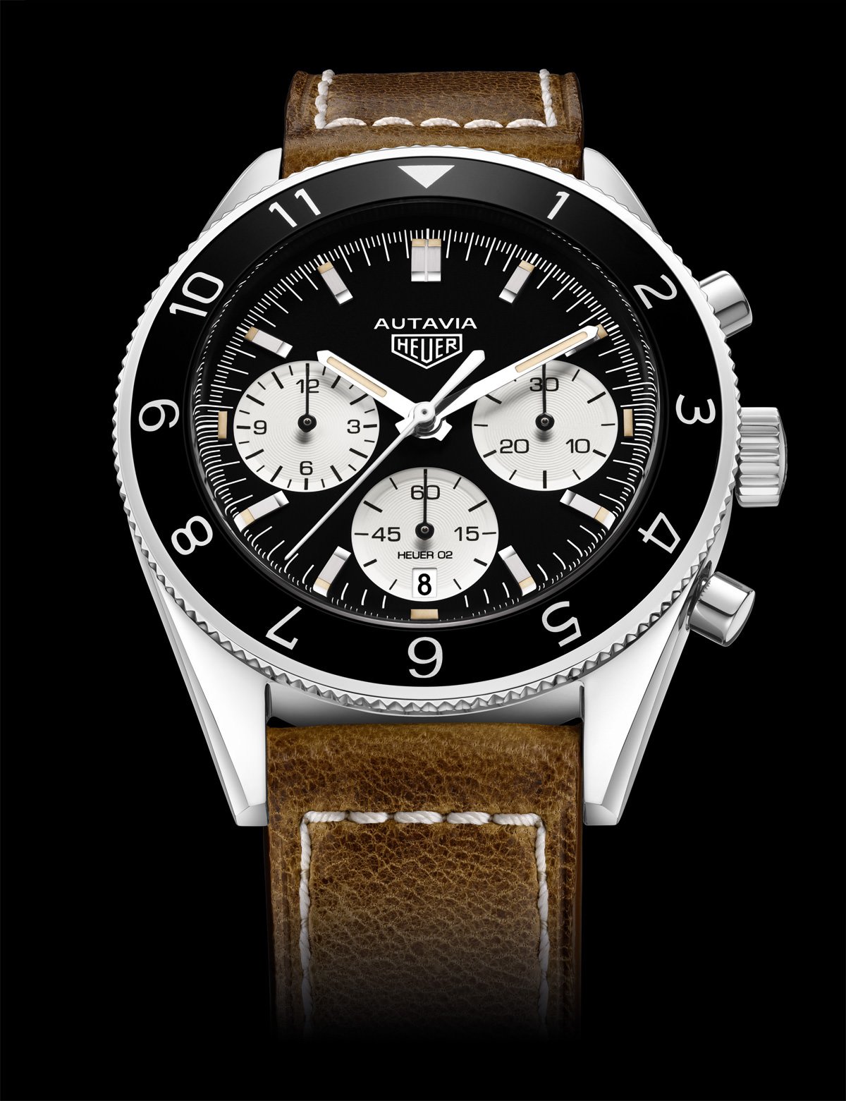 AUTAVIA HEUER-02 CHRONO 42 MM OT TAG Heuer