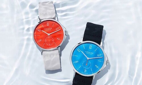Идеальные летние часы? В центре внимания - Aqua от Nomos