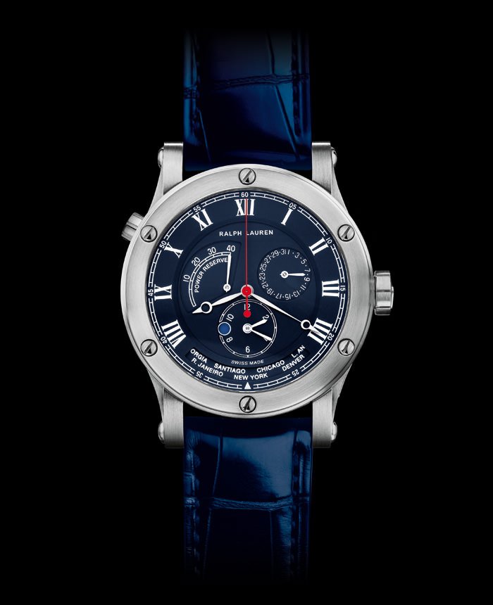 SPORTING WORLD TIME IN STEEL от Ralph Lauren