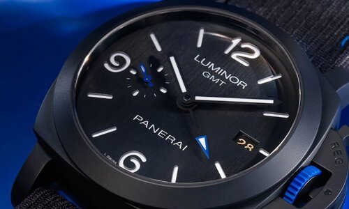 Panerai Luminor GMT Bucherer BLUE специальная серия