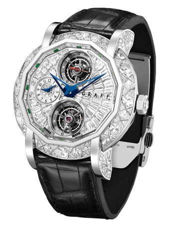 MASTERGRAFF DOUBLE TOURBILLON GMT от Graff