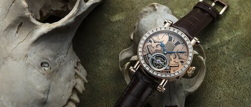 Speake-Marin бросает вызов смерти своим новым турбийоном Skull Face to Face
