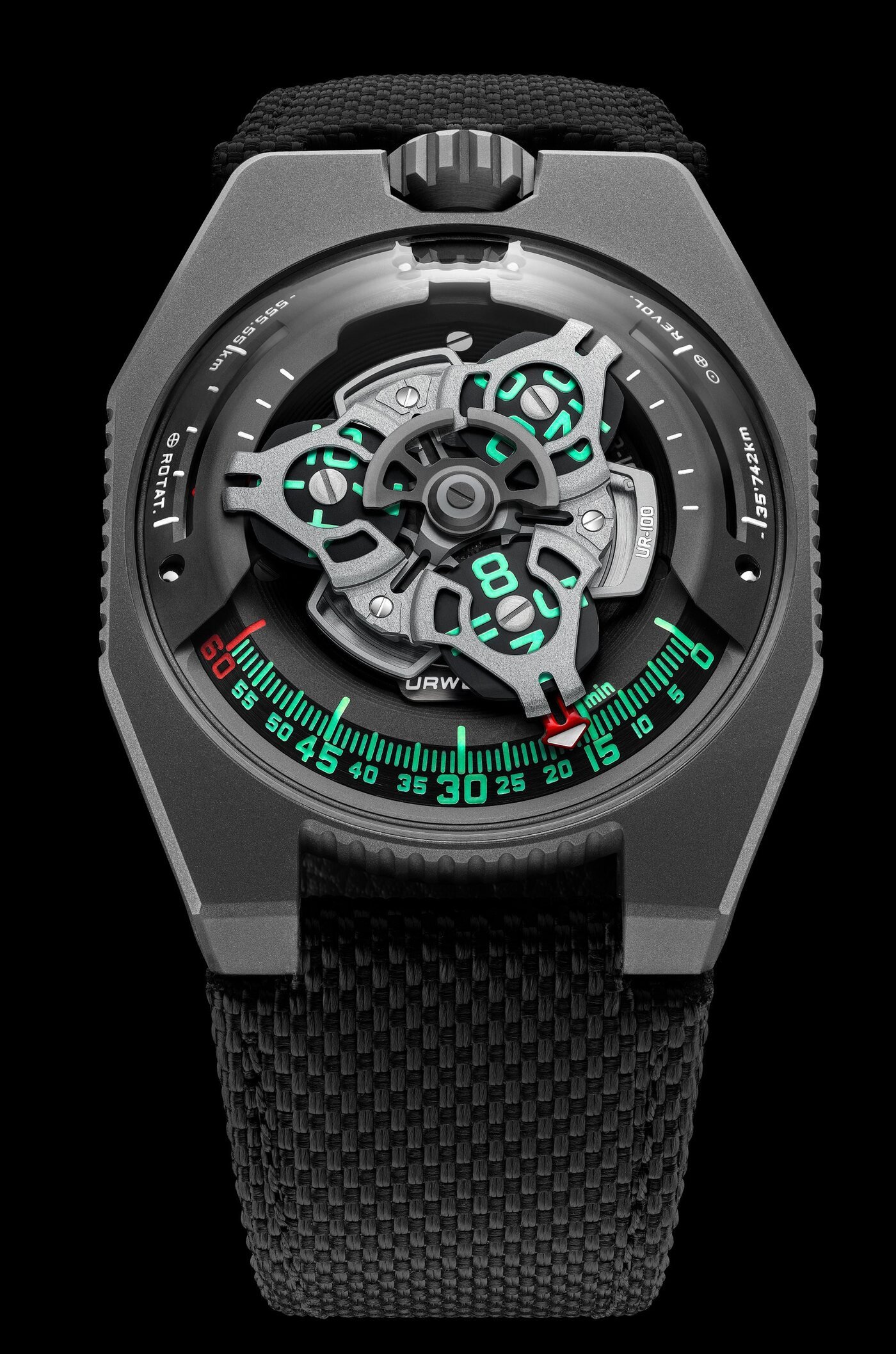 Urwerk UR-100 GunMetal