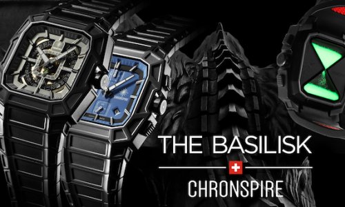Презентация новой марки Chronospire и ее первой модели Basilisk
