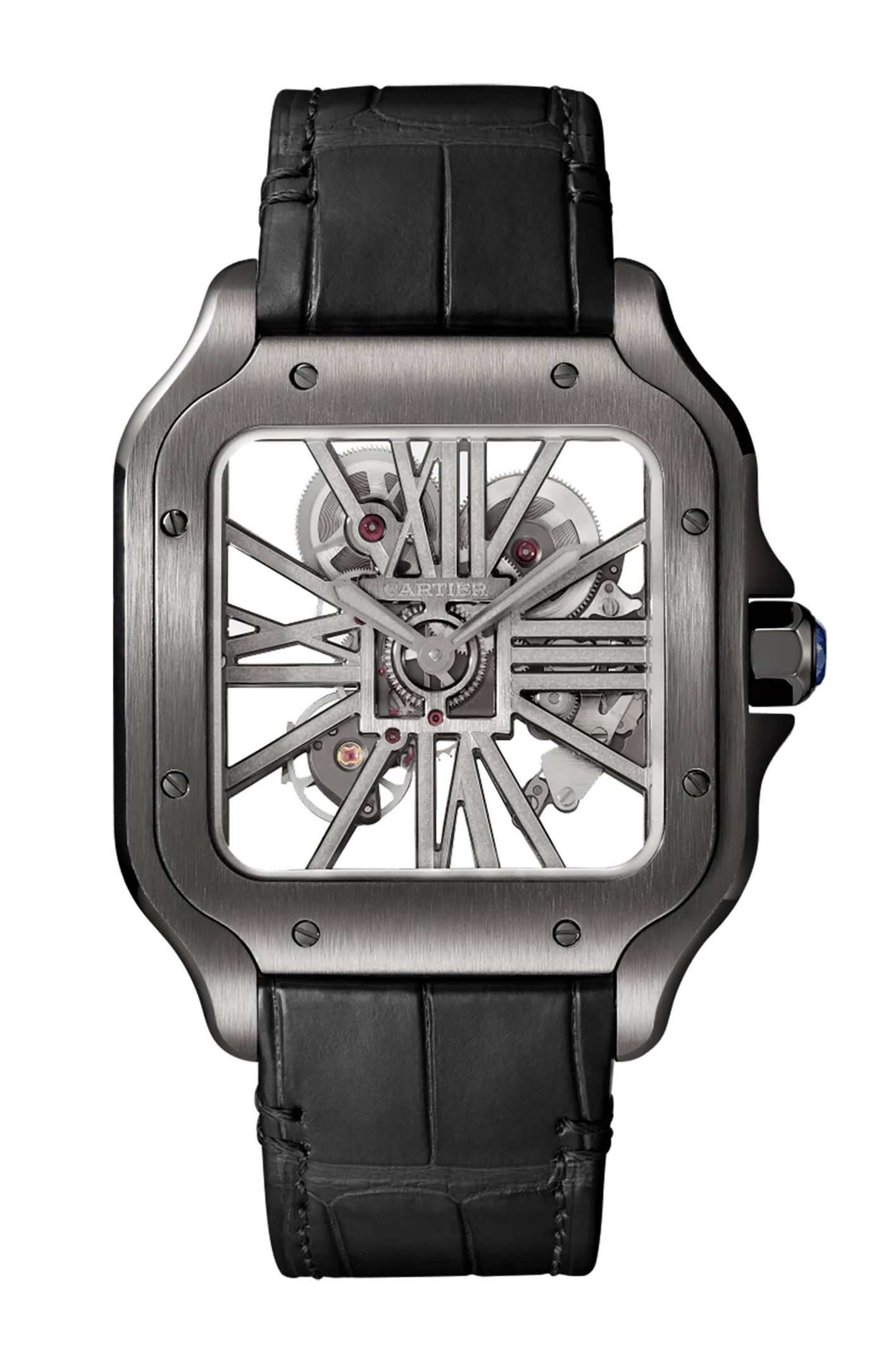 Santos Skeleton Noctambule от Cartier