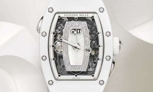 Женские часы Richard Mille: новая модель RM 037 из белой керамики, автоматические