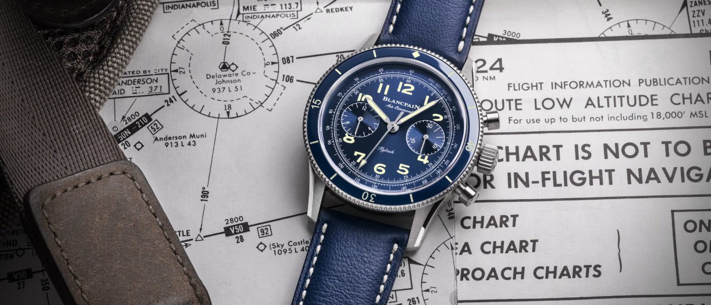 Представляем хронограф Blancpain's Air Command Flyback 
