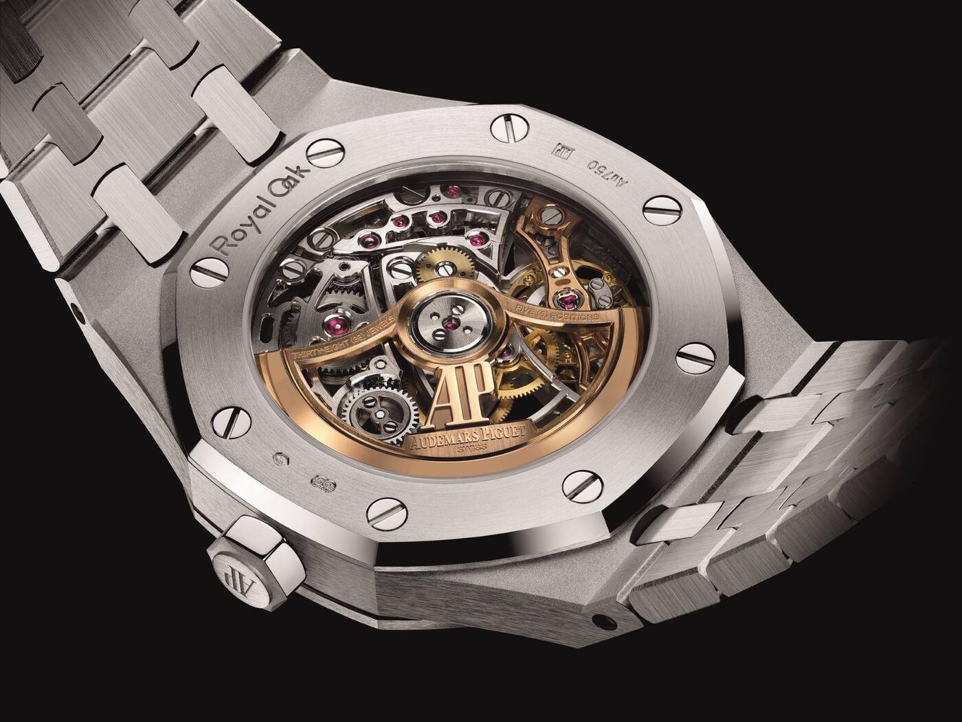 Royal Oak Frosted Gold Double Balance Wheel Openworked от Audemars Piguet