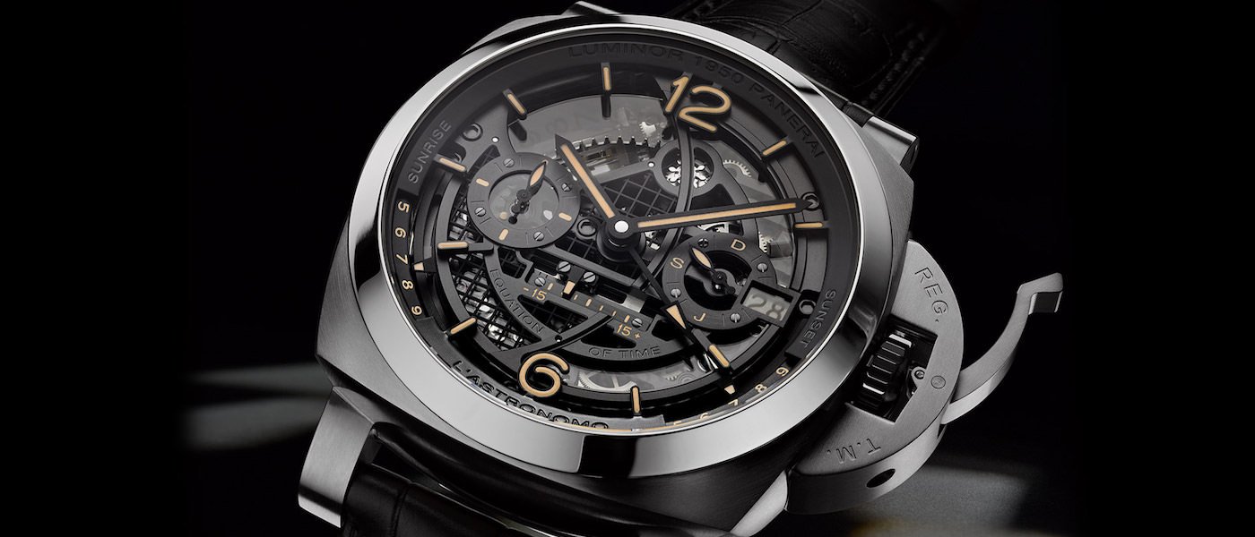 Часы L'Astronomo Luminor 1950 Tourbillon Moon Phase от Panerai
