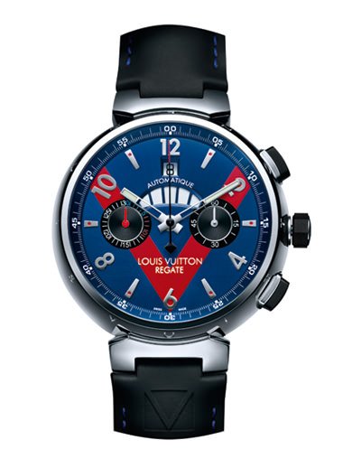 TAMBOUR AUTOMATIC REGATTA NAVY CHRONOGRAPH от Louis Vuitton