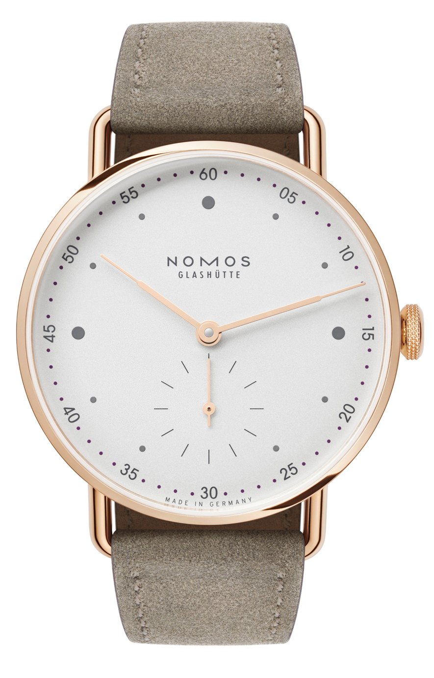 Club Metro rose gold 33 от Nomos 
