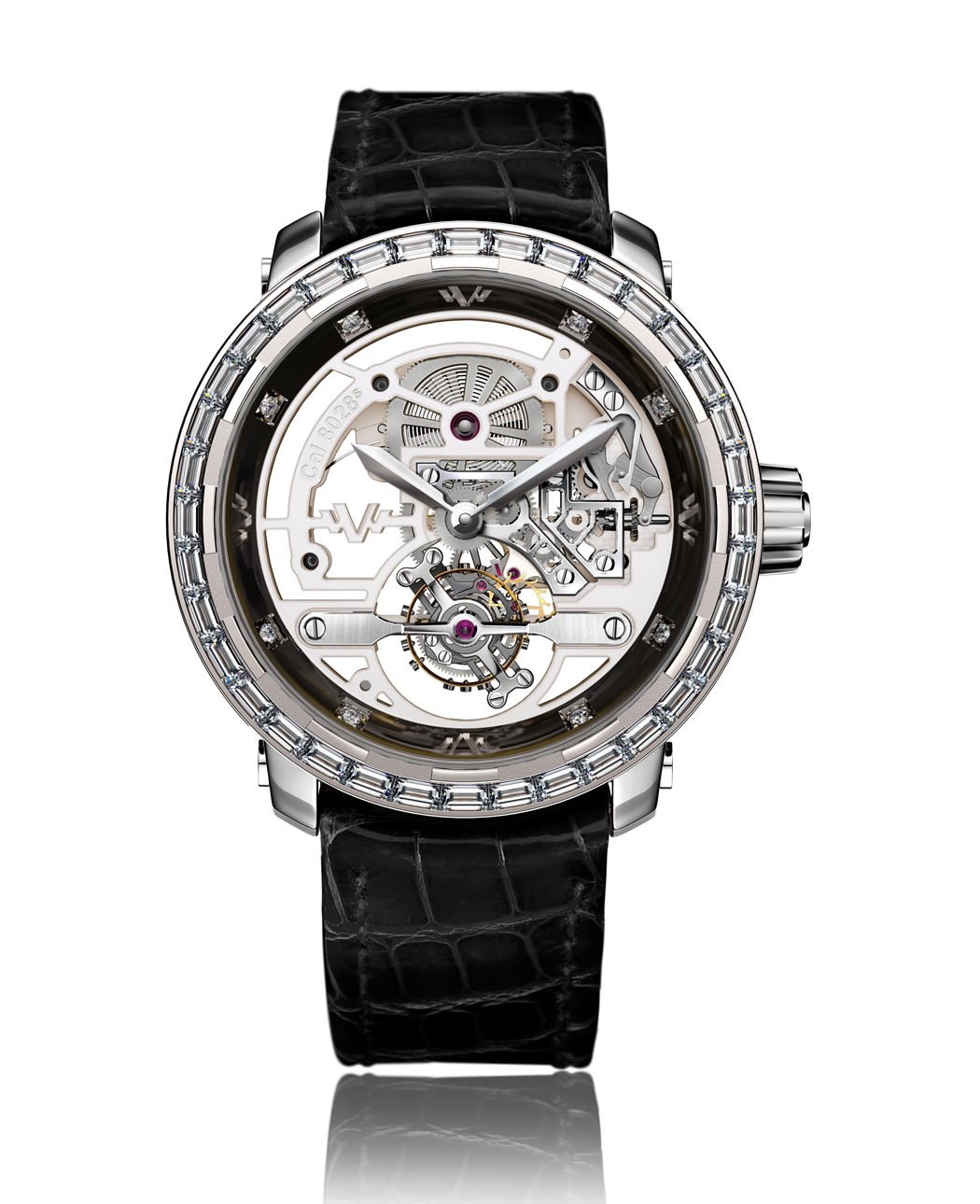 TWENTY-8-EIGHT SKELETON TOURBILLON HIGH JEWELRY by DeWitt