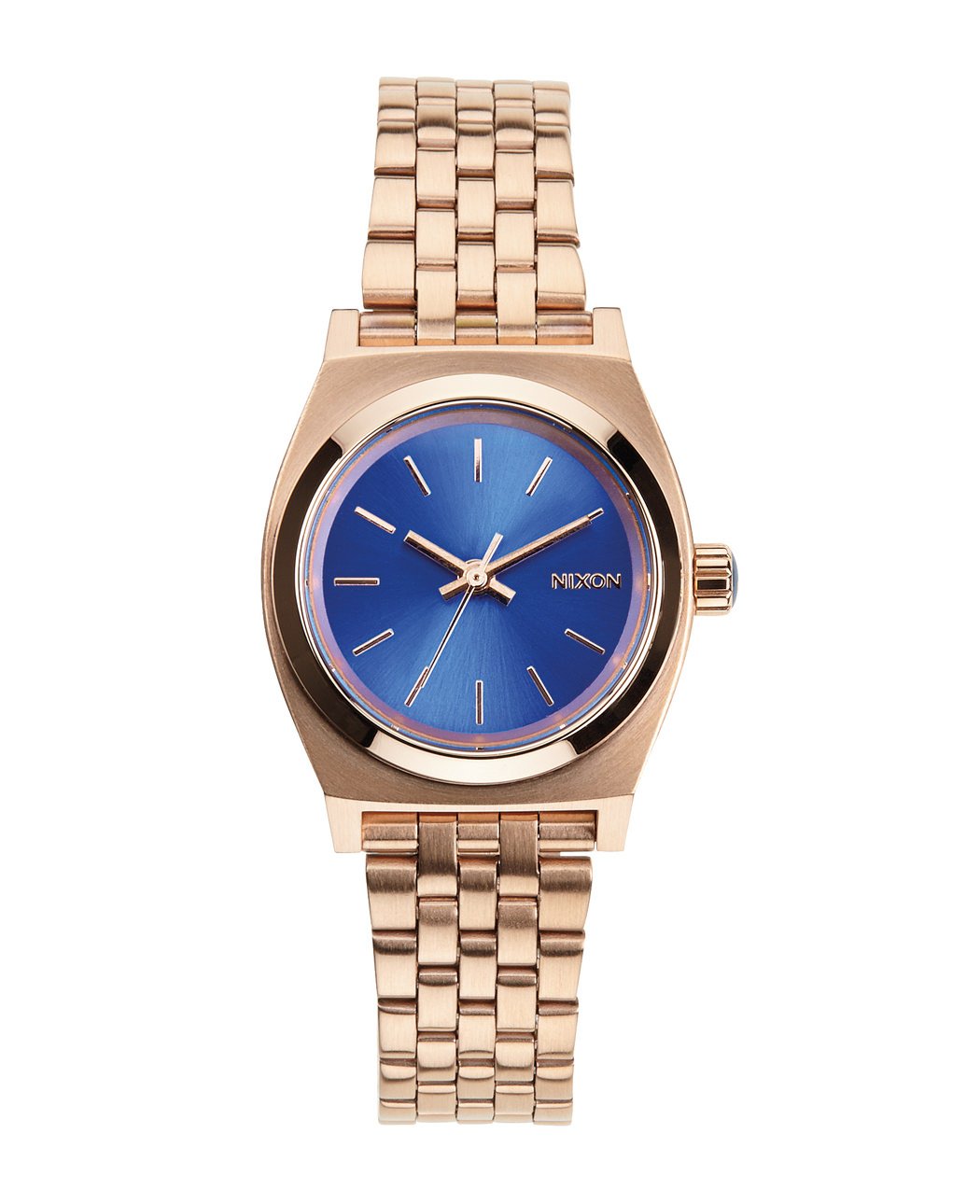 THE SMALL TIME TELLER (ROSE GOLD & COBALT) OT Nixon
