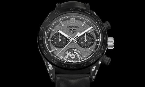 Новая модель TAG Heuer Carrera Plasma с бриллиантами, выращенными в лаборатории