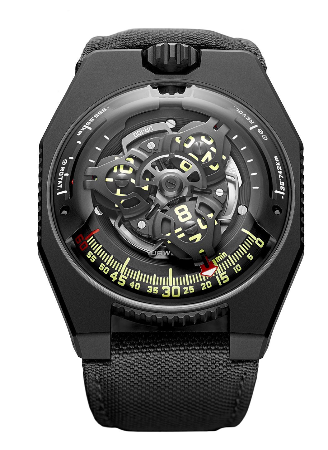 UR-100 SpaceTime от Urwerk 