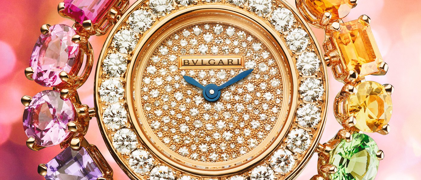 Bulgari представляет часы Rainbow и Colour Wave Serpenti 