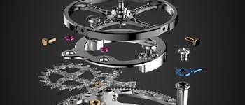 Механизм модели Osmior Tourbillon произведен на часовой мануфактуре в Валле-де-Жу 