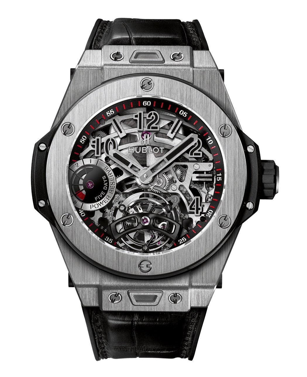 BIG BANG TOURBILLON POWER RESERVE 5-DAYS INDICATOR OT Hublot