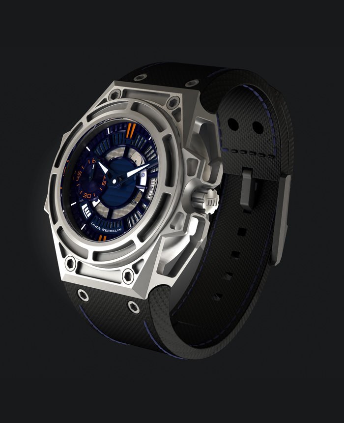 SPIDOLITE II TITANIUM BLUE от Linde Werdelin 