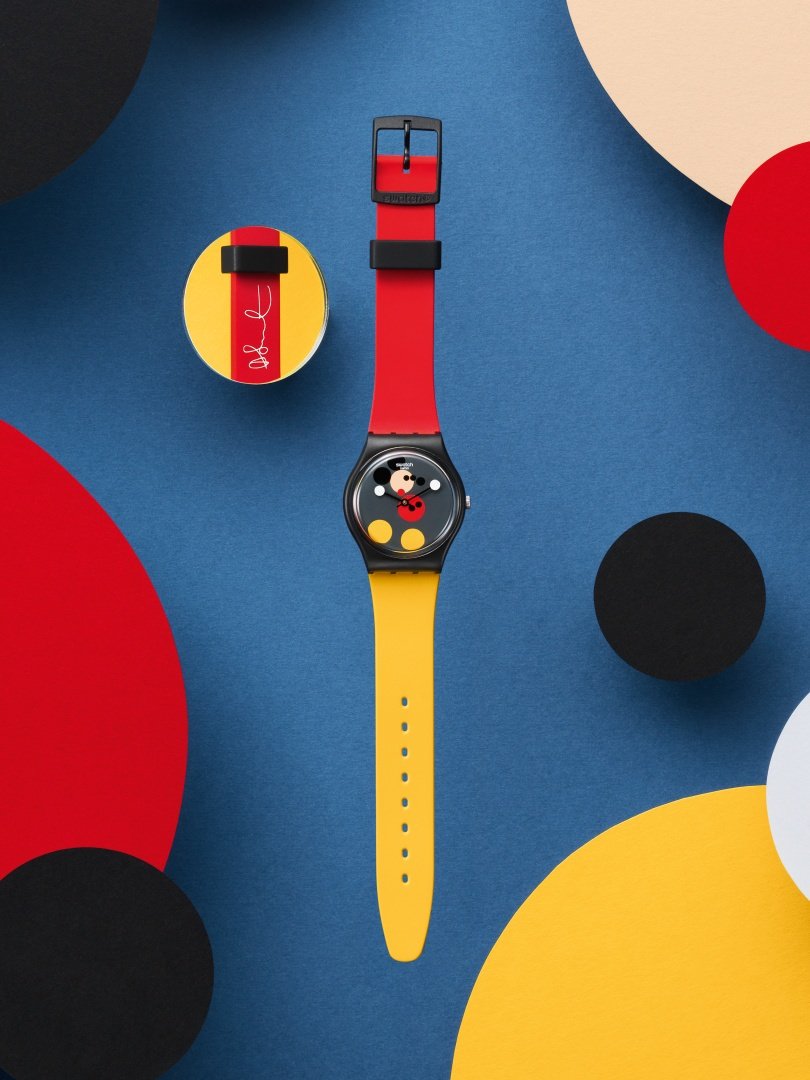 Swatch Mickey Mouse x Damien Hirst