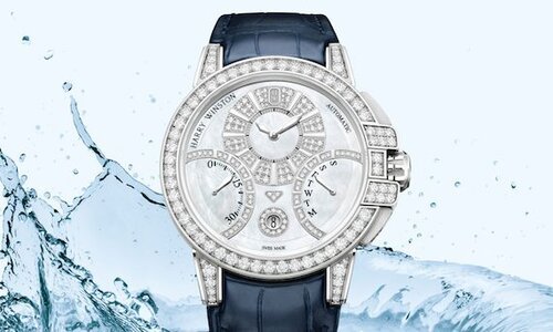 Harry Winston поднимает волну с новинкой Ocean Biretrograde Automatic