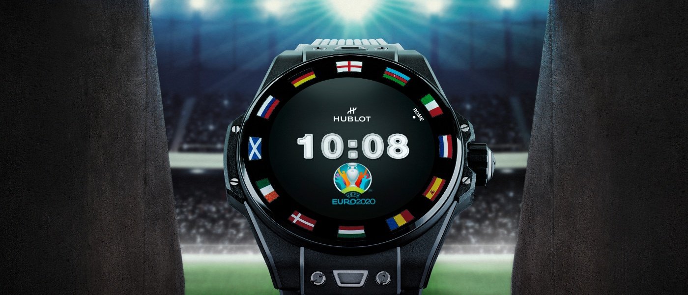 Hublot представляет смарт-часы Big Bang e UEFA EURO 2020™