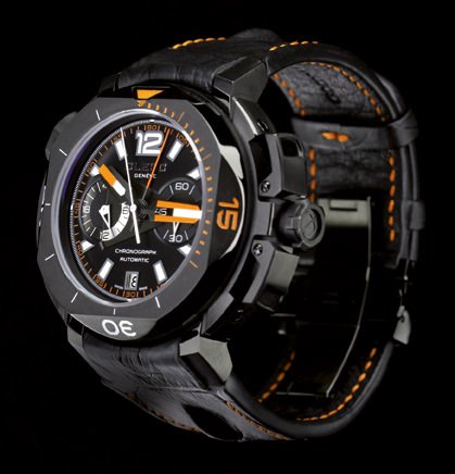 HYDROSCAPH LIMITED EDITION CENTRAL CHRONOGRAPH от Clerc 