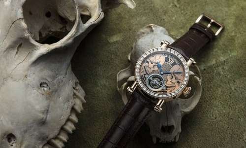 Speake-Marin бросает вызов смерти своим новым турбийоном Skull Face to Face