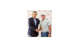 Omega подписала договор о партнерстве с Рори Макилроем