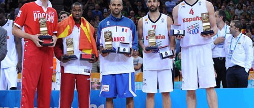 «Пятерка лучших» турнира Eurobasket 2011 (FIBA)