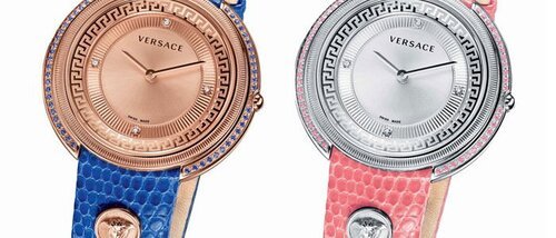 Слева: Versace Thea Blue – Справа: Versace Thea Pink