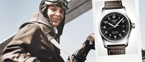 Коллекцией «Спирит», компания Longines отдает дань уважения авиаторам-первопроходцам.