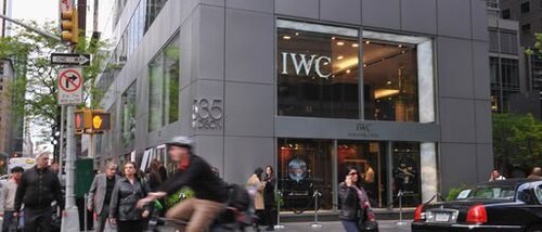 IWC boutique New York exterior
