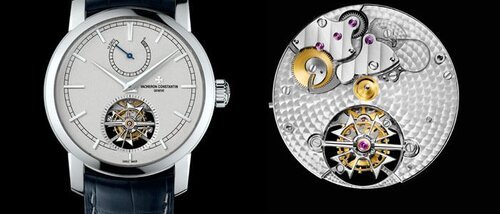 Модель Patrimony Traditionnelle с турбийоном и 14-дневным запасом хода (коллекция Excellence Platine) от Vacheron Constantin
