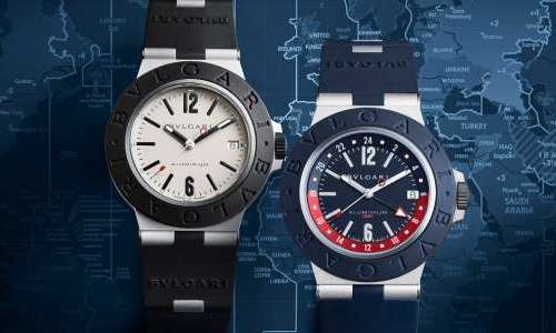 Знакомство с новыми часами Aluminium GMT от Bulgari 
