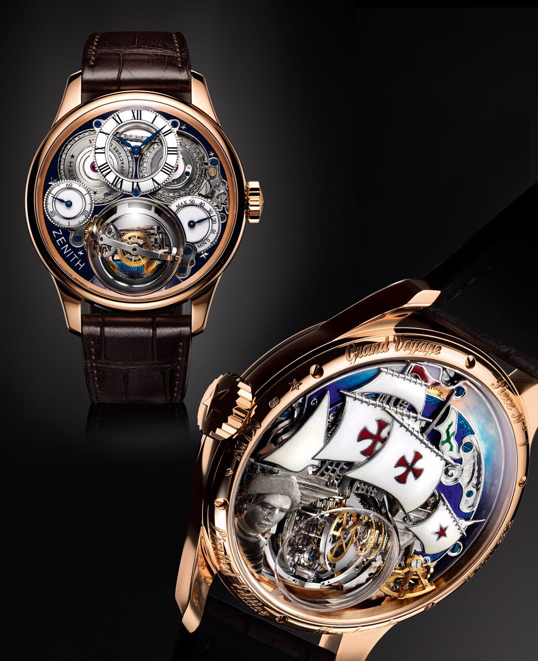 ACADEMY CHRISTOPHE COLOMB HURRICANE GRAND VOYAGE OT Zenith