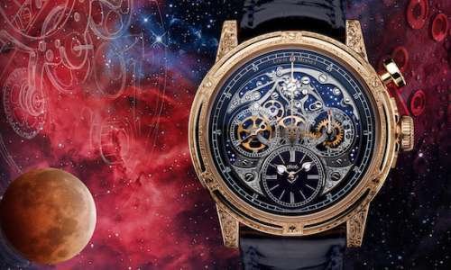Новый имидж часов Memoris Red Eclipse от Louis Moinet