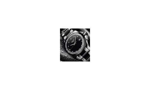 Ladies Diamond Conquest от Longines – изысканная спортивная новинка в черно-белой гамме