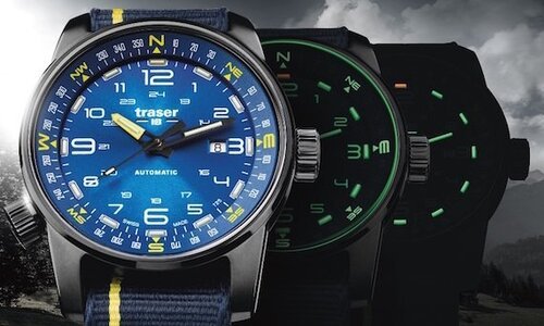 Швейцарская марка Traser представляет часы P68 Pathfinder Automatic Midnight-Blue