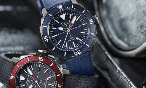 Крупным планом: часы Seastrong Diver GMT от Alpina