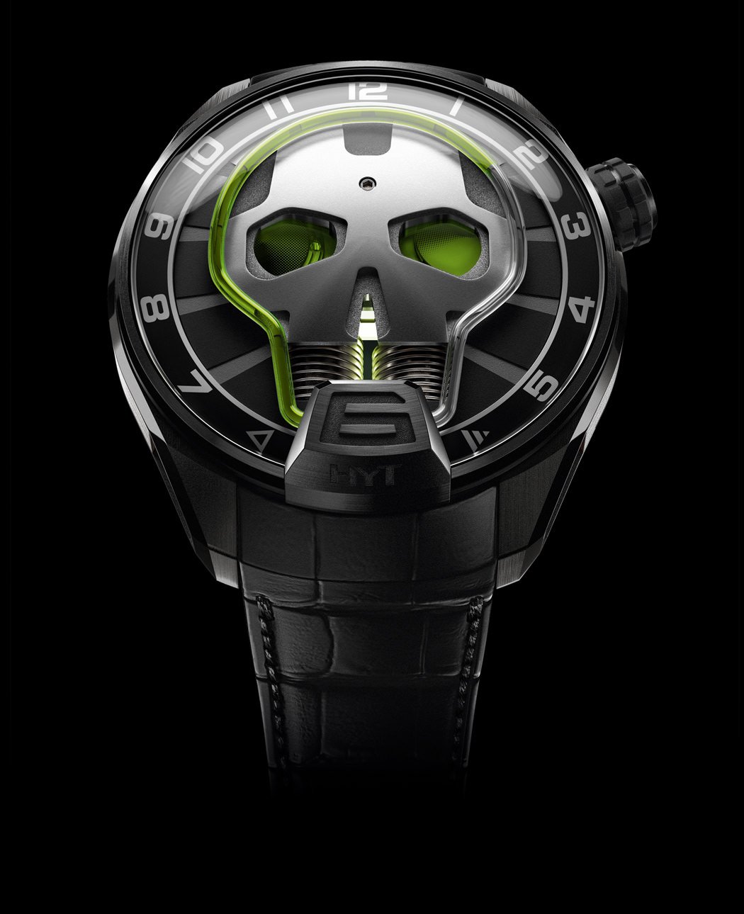SKULL GREEN EYE OT HYT