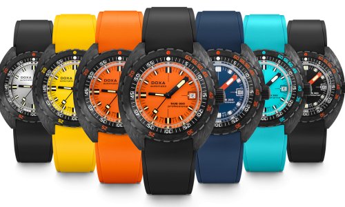 The Doxa SUB 300 carbon COSC в новых цветах