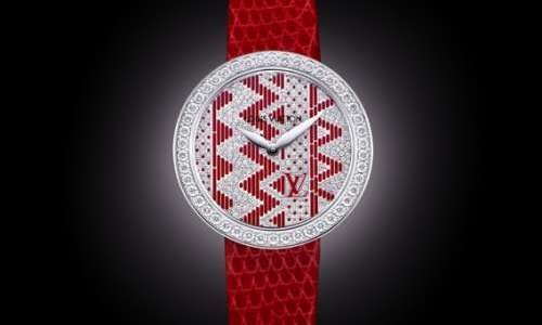 Женские часы дня: ювелирные часы Chevron от Louis Vuitton