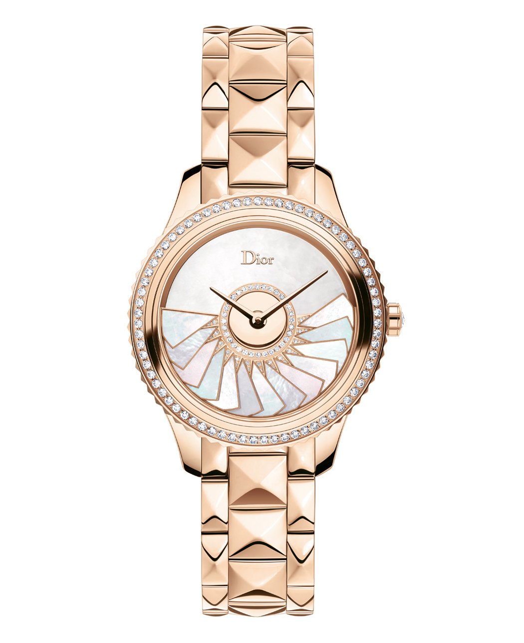 VIII GRAND BAL PLISSÉ SOLEIL 36MM (PINK GOLD AND DIAMONDS) OT Dior